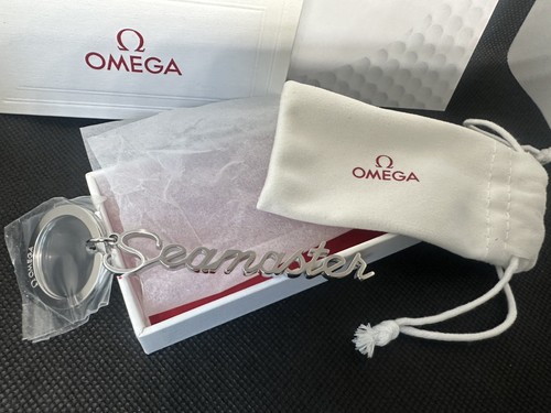 Omega seamaster steel keyring - omega,