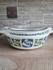 Vintage JAJ Pyrex Checkers