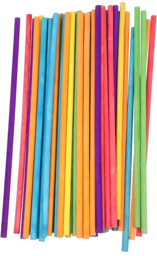 Rhythm music sticks 100pcs - sticks,