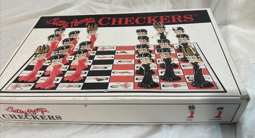 Betty boop checkers - betty, board