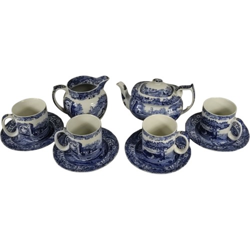 Spode italian style tea set - spode,