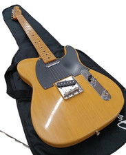 [Fender Japan] Telecaster Natural TL52 Made in Japan Electric Guitar W/Gig Bag