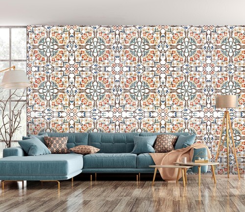 Complex tile pattern r8953 - complex,