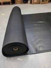 Ribbed rubber flooring matting - ribbed,