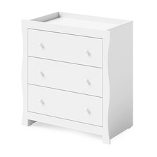 Sleigh Dresser Changer White