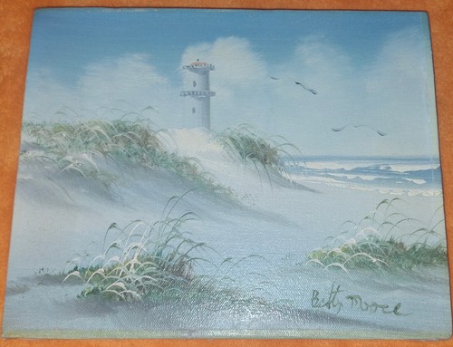 Bob ross inspired 8x10 ocean - inspired,