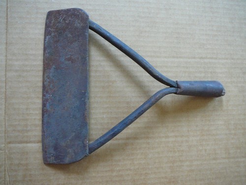 Antique primitive hand - hand, made
