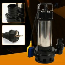 Submersible Pump Sewage Dirty Waste Drain Water Pump w/ Float Switch 36000 L/H