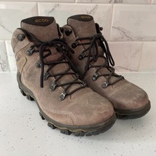 Ecco Yak Brown Leather Goretex