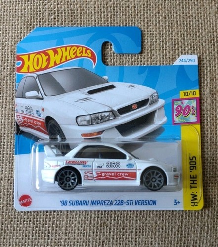 Hot wheels subaru impreza - '98,