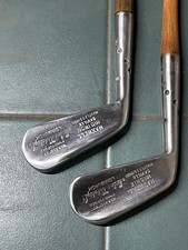 Hickory Golf Clubs X2 Rare