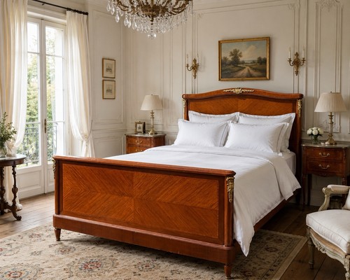 Antique walnut french king - antique,
