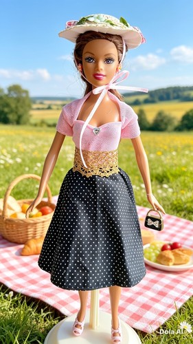 Barbie doll wearing - doll, ooak