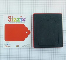 CLEARANCE Sizzix Original Red Die – Tag Super Scallop Used Free P & P