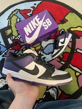 Nike SB Dunk low “Court purple” Uk10 Used Condition