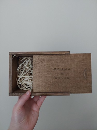 Handmade wooden storage box - storage,