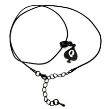 Blacked Charm BBC Necklace - Hotwife Queen of Spades - QOS BRAND