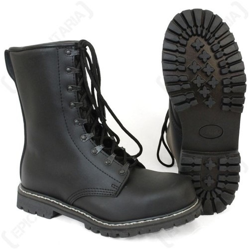 German paratrooper style - paratrooper, black