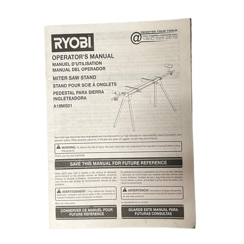 Ryobi miter saw stand - miter,