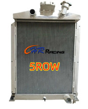5ROW Aluminum Radiator For Ford TRUCK Pickup 1938-1939 WITH CHEVY V8 ENGINE