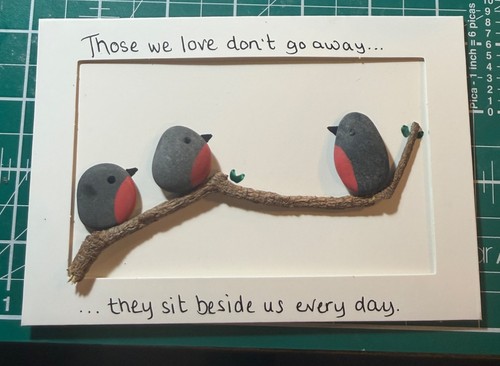 Pebble art cards - pebble,