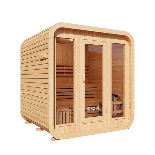 Kove cube sauna person - sauna,