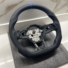 BLUE Leather Steering Wheel
