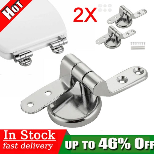 Chrome toilet seat - of,