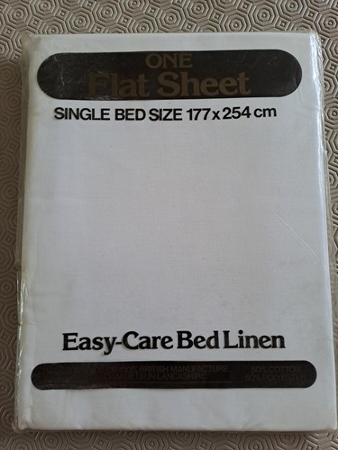 1970s single bed sheet old - sheet, -old