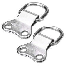 33mm DOUBLE D RINGS NICKEL