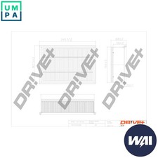 AIR FILTER DP1110.10.0198 FOR