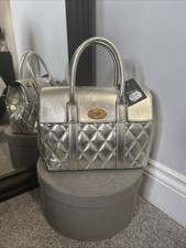 Mulberry BNWT Quilted Metallic