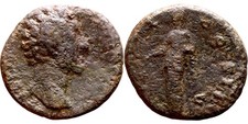 Roman Bronze As - 161-180 AD - Marcus Aurelius