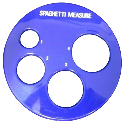 Blue circular plastic - blue,