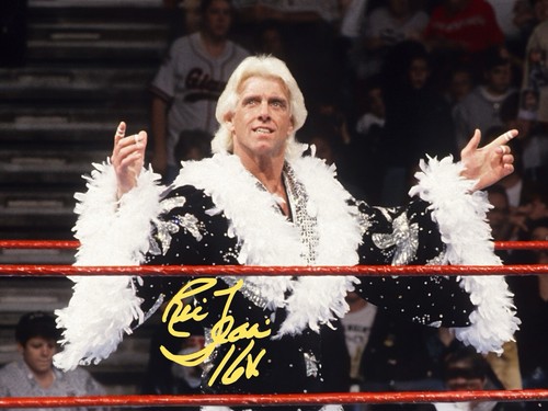 Ric flair signed - ric, photo