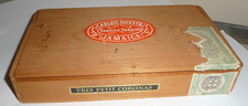 Carlos Questa Tres Petit Coronas Cigar Box Empty - Nice Display Piece!