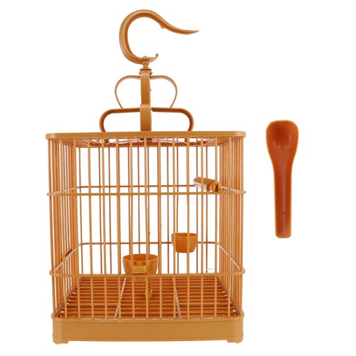 Plastic cage cockatiel - cockatiel, habitat