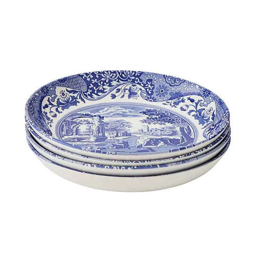 Spode blue italian set - spode,