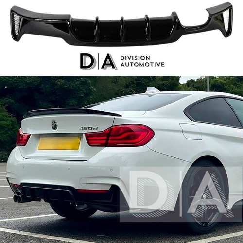 Gloss black rear - rear, lip