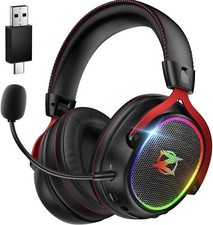 Ozeino OW 310 Wireless Gaming Headset, Headphones, Bluetooth, USB-C, Microphone