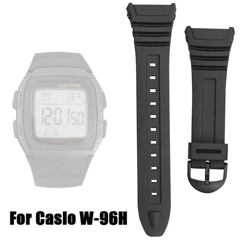Watch strap flexible black - watch,