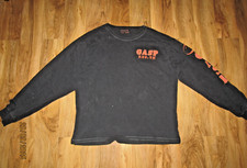 Gasp Black  Gym long sleeve top Size XL