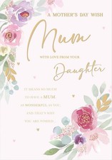 Mother's Day Mum From Daughter