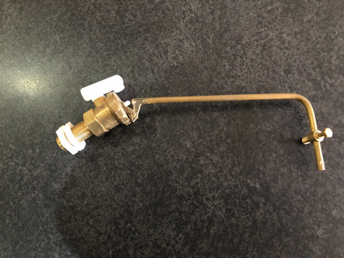 Brass float valve - 1/2",