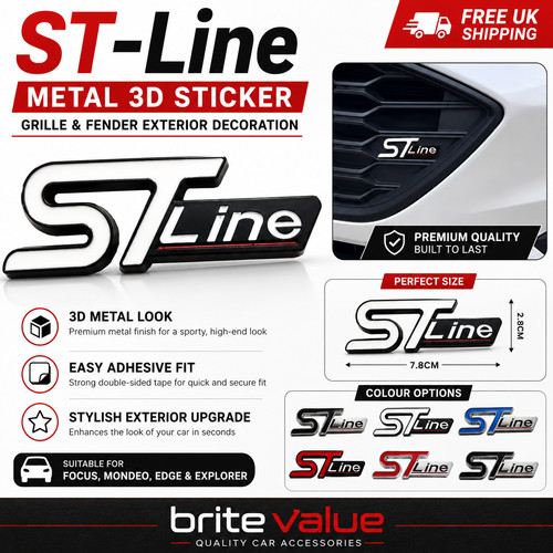 Silver red line metal rear - st,