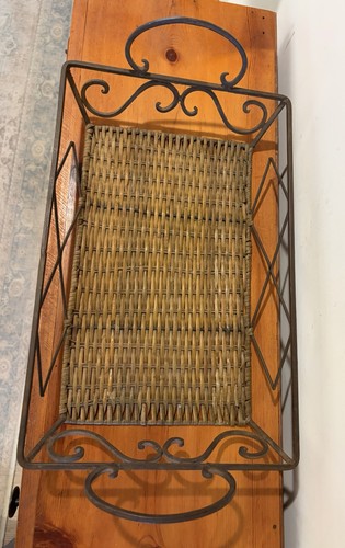Metal woven wicker - woven, with