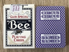 Pack of Circus Circus Hotel /Casino Playing Cards “Bee” No 92 Club Special
