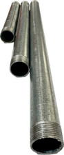 20mm ,25mm  & 32mm galvanised conduit pipe pre-cut & threaded