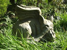 Latex Mould / Mold for a Large Laying Dragon.