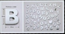 Chrome 3D Self-Adhesive Letter